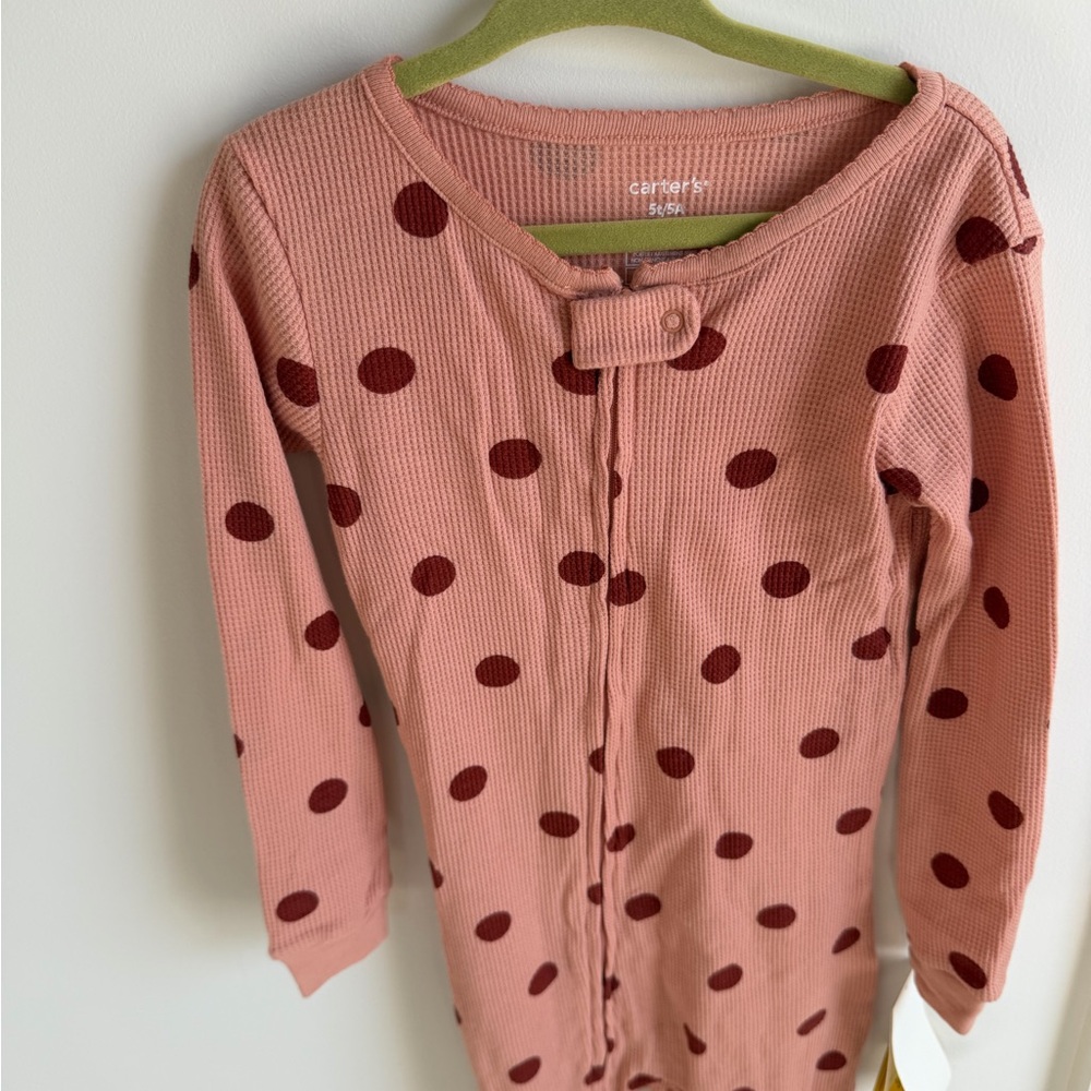 Carter's Pink Polka Dot Kids Pajamas